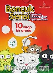 Boncuk Serisi (10 Kitap Birarada) <br /> Sevimli Kedi Boncuğun İlginç Maceraları
