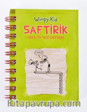 Saftirik Wimpy Kid A6 Sert Kapak Spiralli Bloknot Not Defteri (SFT208)