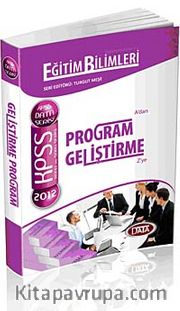 2012 Eğitim Bilimleri Program Geliştirme Konu Anlatımlı
