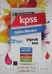 2012 KPSS Eğitim Bilimleri Çek Kopar Yaprak Testleri