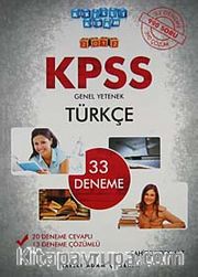 2012 KPSS Genel Yetenek Türkçe 33 Deneme