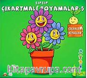 Şıpşıp Çıkartmalı Boyamalar -5 / Çiçekler Bitkiler