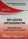 Ön Lisans Ortaöğretim 2006-2008-2010 Çıkmış Sorular ve Çözümleri