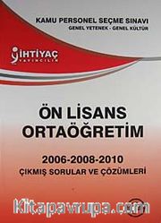 Ön Lisans Ortaöğretim 2006-2008-2010 Çıkmış Sorular ve Çözümleri