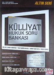 2014 Külliyat Hukuk Soru Bankası (2 Kitap)