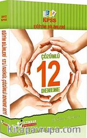 2012 KPSS Eğitim Bilimleri Çöüzmlü 12'li Fasikül Çözümlü Deneme Seti