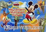 Disney Mickey ve Arkadaşları Hayvanların Muhteşem Dünyası Yapboz Kitabı