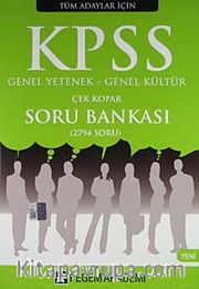 2012 KPSS Genel Yetenek - Genel Kültür Çek Kopar Soru Bankası (2794 Soru)