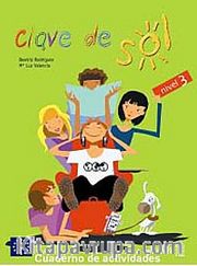 Clave de Sol 3 Cuaderno de actividades (Etkinlik Kitabı) 10-13 yaş İspanyolca Orta Seviye