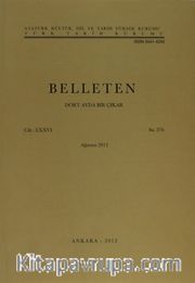 Belleten Sayı:276 Cilt:76