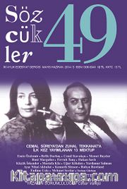 Sözcükler İki Aylık Edebiyat Dergisi Sayı:49 Mayıs-Haziran 2014