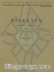 Belleten Cilt:LXXVI-Sayı:275 Nisan 2012