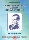 Ömer Seyfettin'in Tarihi Hikayeleri Üzerine Bir Araştırma