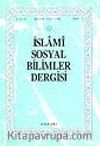 İslami Sosyal Bilimler Dergisi 1995 Cilt:3 Sayı:1