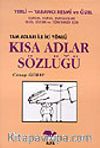 Kısa Adlar Sözlüğü