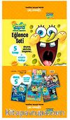 SüngerBob Karepantolon-Eğlence Seti / 5 Kitap+Süpriz Hediye