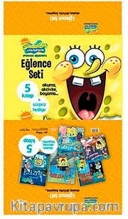 SüngerBob Karepantolon-Eğlence Seti / 5 Kitap+Süpriz Hediye