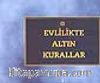 Evlilikte Altın Kurallar