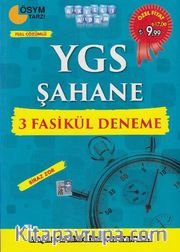 YGS Şahane 3 Fasikül Deneme