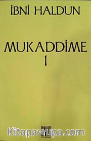 Mukaddime Birinci Cilt