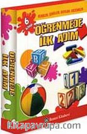 Öğrenmede İlk Adım (6 Kitap Kutulu Takım) <br /> Renkler, Şekiller, Sayılar, Sözcükler