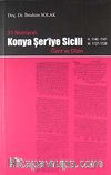 51 Numaralı Konya Şer'iye Sicili Özet ve Dizin (H. 1140-1141 M.1727-1729)