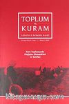 Toplum ve Kuram Dergisi Sayı:1 Mayıs 2009