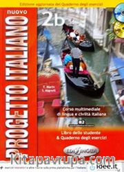 Nuovo Progetto Italiano 2b Edizione aggiornata (Kitap ve Çalışma Kitabı +CD +CDROM) İtalyanca Orta-üst Seviye (B1)