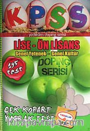 2012 KPSS Genel Yetenek-Genel Kültür Çek Kopart Yaprak Test