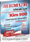KPSS Genel Yetenek-Genel Kültür Memur Olmak Kim 500 Soru İster?