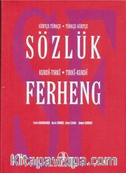 Kürtçe-Türkçe / Türkçe-Kürtçe Sözlük ferheng (kırmızı kapak)