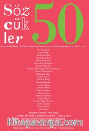 Sözcükler İki Aylık Edebiyat Dergisi Sayı:50 Temmuz-Ağustos 2014