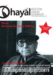 Hayal Kültür Sanat Edebiyat Dergisi Sayı:50 Temmuz-Ağustos-Eylül 2014