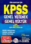 KPSS Genel Yetenek-Genel Kültür / 2008 Soruları Açıklamalı Cevapları