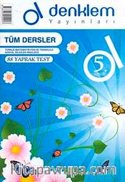 5. Sınıf Tüm Dersler Kapaklı Yaprak Test