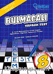 Bulmacalı Yaprak Test 8. Sınıf