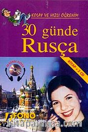 30 Günde Rusça / Kitap+2 Cd