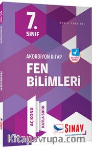 7. Sınıf Akordiyon Serisi Fen Bilimleri Aç Konu Katla Soru