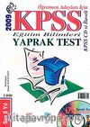 KPSS Eğitim Bilimleri Yaprak Test