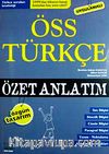 ÖSS Türkçe Özet Anlatım
