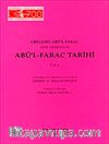 Abü'l - Farac Tarihi Cilt 1