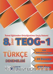 8. Sınıf TEOG 1 Türkçe Denemeleri 20 Deneme