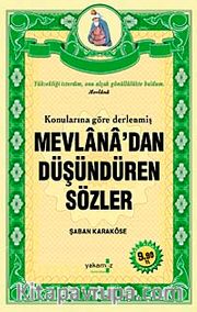 Mevlana'dan Düşündüren Sözler (Cep Boy)