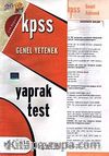 KPSS Genel Yetenek Yaprak Test