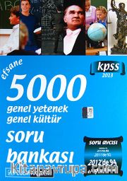 2013 KPSS Genel Yetenek Genel Kültür 5000 Soru Bankası