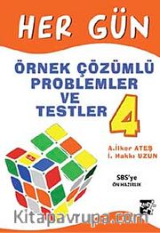 Her Gün Örnek Çözümlü Problemler ve Testler-4 (44 Gün)