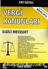 Vergi Kanunları İlgili Mevzuat (Yasa Serisi 34)