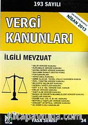 Vergi Kanunları İlgili Mevzuat (Yasa Serisi 34)
