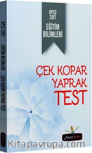 2017 KPSS Eğitim Bilimleri Çek Kopar Yaprak Test 