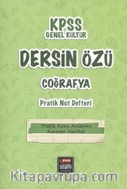 KPSS Genel Kültür Dersin Özü Coğrafya Pratik Not Defteri